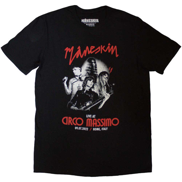 Maneskin T-shirt Live at Circo Massimo
