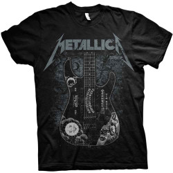Metallica T-shirt Hammet Ouija Guitar
