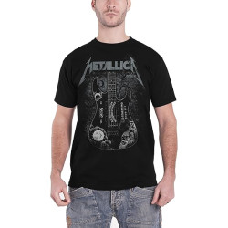 Metallica T-shirt Hammet Ouija Guitar
