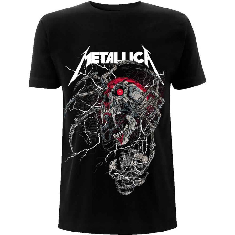 Metallica T-shirt Spider Dead