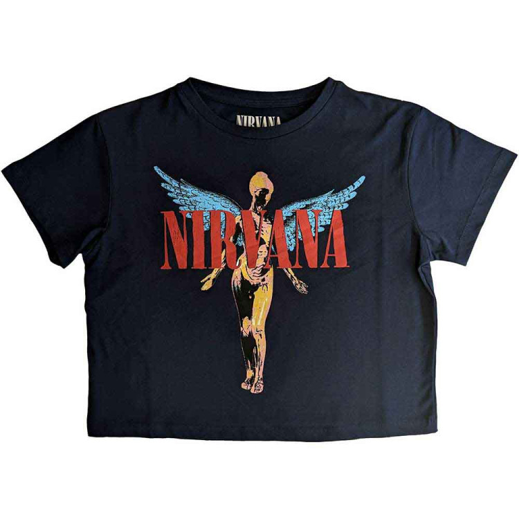 Nirvana Woman Crop Top Angelic