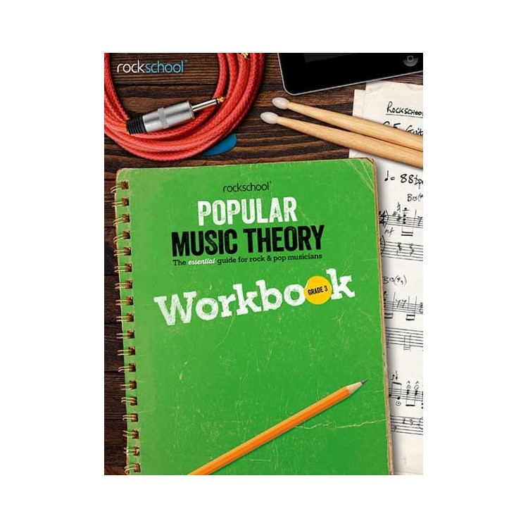 Rockshool Livro Pop Music Theory Workbook Grade 3
