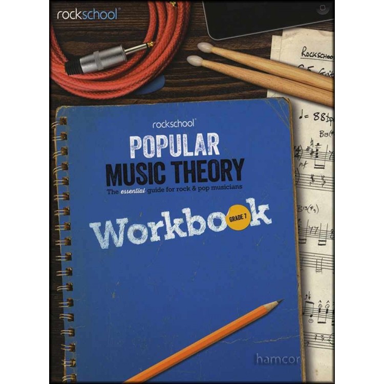 Rockshool Livro Pop Music Theory Workbook Grade 7
