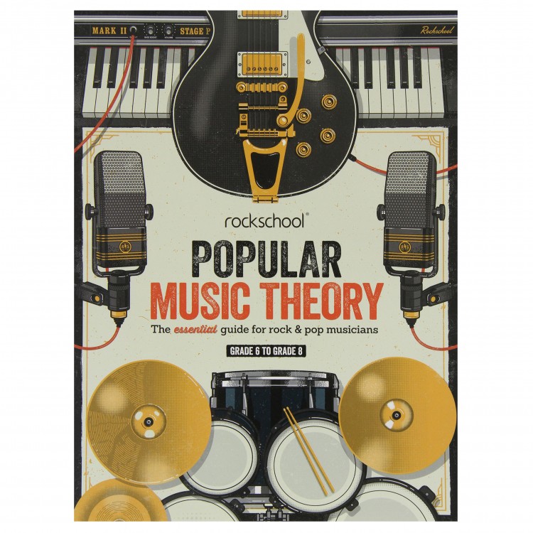 Rockshool Livro Teoria de Musica POP Grau 6 a 8