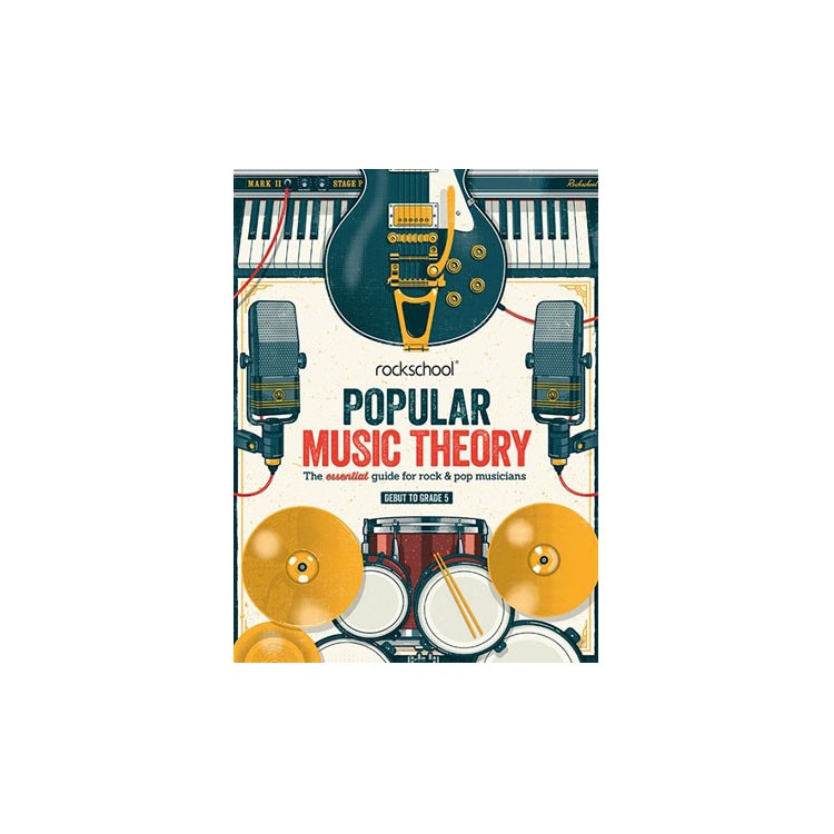 Rockshool Livro Teoria de Musica POP Grau 0 a 5