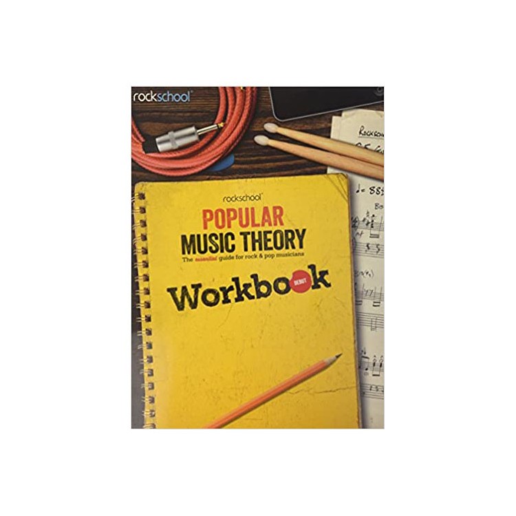 Rockshool Livro Teoria de Musica POP Debut Grade
