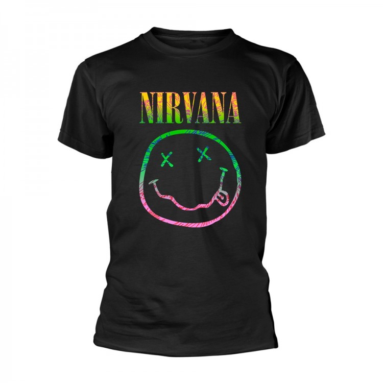Nirvana Tshirt Ray Smiley