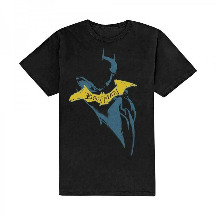 Batman T-shirt The Yellow Sketch