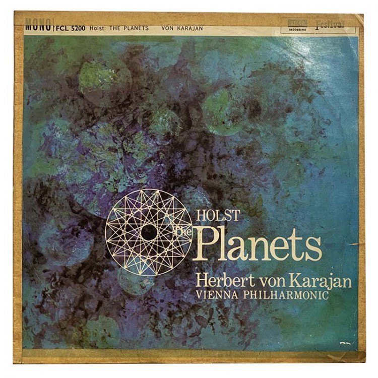 Holst Vinyl Helbert Von Karajan, Vienna Philharmonic