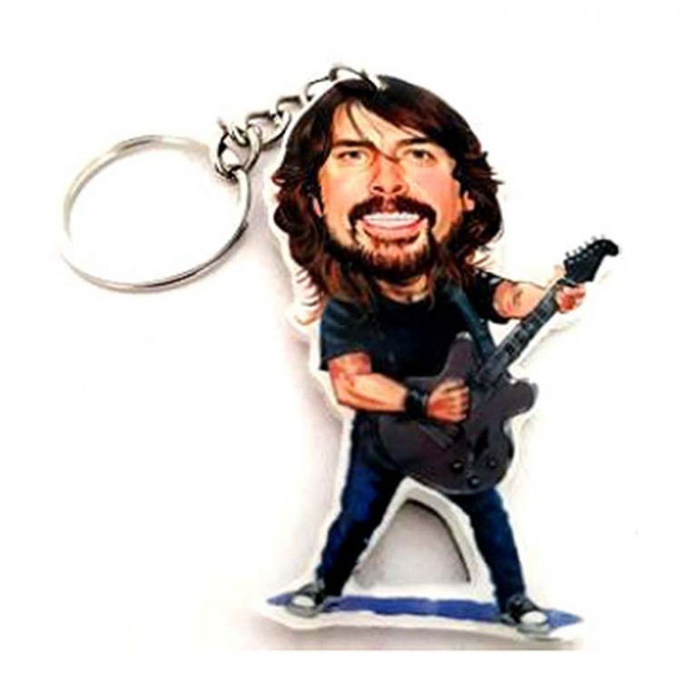 Porta-Chaves Caricatura Dave Grohl
