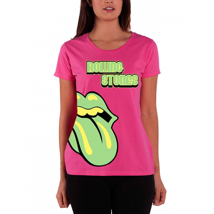 Rolling Stones Woman Tshirt Tongue