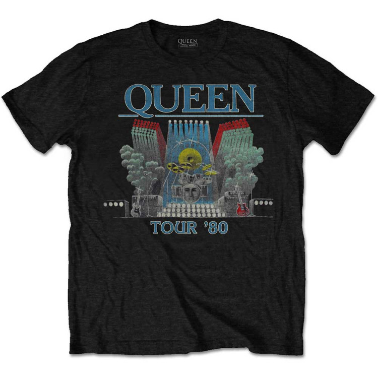 Queen Tshirt Tour '80